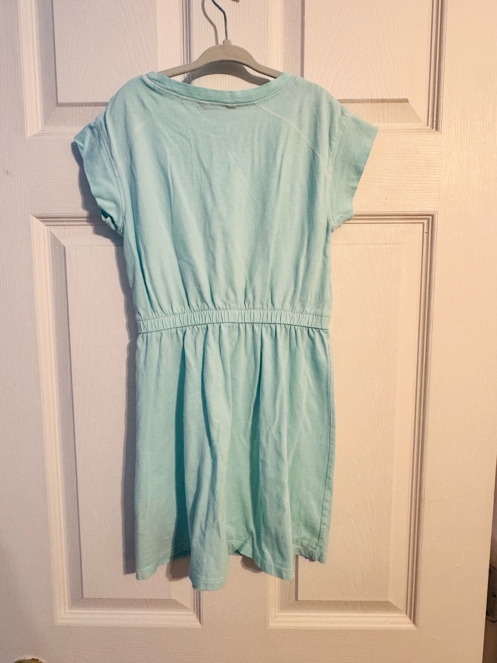 Nautica Girls Light Aqua Graphic 'SUN' Casual Dress - Picture 4 of 4